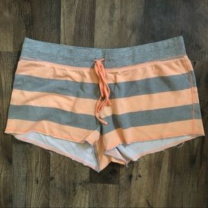 Joe Boxer Women's Orange/Gray Lounge/Pajama Shorts Size M